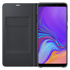 Husa Samsung Galaxy A9 Wallet Cover black - imagine 4