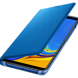 Husa Samsung Galaxy A9 Wallet Cover blue - imagine 2