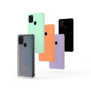 Husa Samsung Galaxy A21S Premium Hard Case Black by Wits - imagine 5