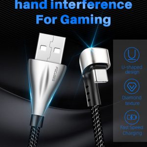 Cablu date incarcare Type C fast charge 3A 1M - imagine 8