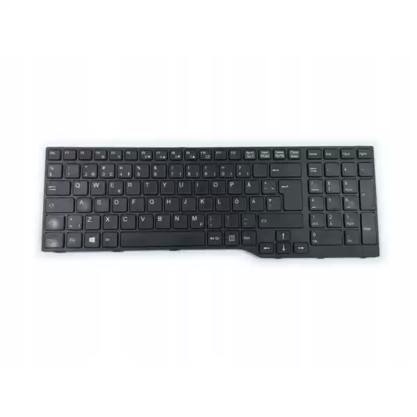 Tastatura laptop Fujitsu LifeBook E753 E754 E756 E554 E556 E557 neagra pointer model UK