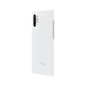 Husa Samsung Galaxy Note 10 plus/Note 10 plus 5G Led Cover Alba EF-KN975CWEGWW originala - imagine 3