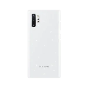 Husa Samsung Galaxy Note 10 plus/Note 10 plus 5G Led Cover Alba EF-KN975CWEGWW originala