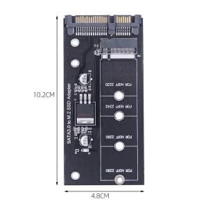 Adaptor m2 ngff la sata 3.0 converter card pentru PC si Laptop - imagine 4