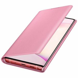 Husa Samsung Galaxy Note 10 Note 10 5G LED View Cover,roz EF-NN970PPEGWW Originala - imagine 2