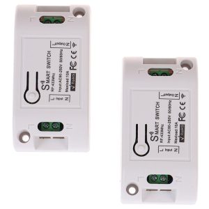 Releu AC90-220V 433 Mhz RF receiver - imagine 10