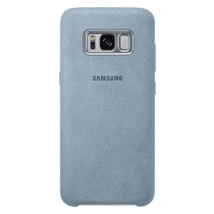 Husa Samsung Galaxy S8 plus Alcantara Cover Mint - imagine 1