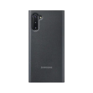 Husa Samsung Galaxy Note 10 Note 10 5G LED View Cover,neagra EF-NN970PBEGWW Originala - imagine 4