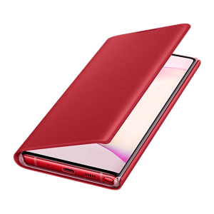 Husa Samsung Galaxy Note 10 Note 10 5G LED View Cover,rosie EF-NN970PREGWW Originala - imagine 3