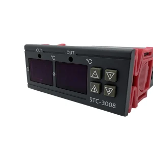 Termostat Controler digital temperatura 220V AC 10A doi senzori externi dublu - imagine 2