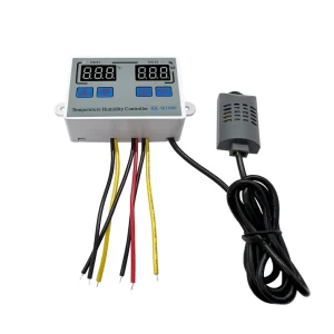 Termostat dublu W1099 Temperatura si Umiditate AC 220V 10A regulator termostat incubator
