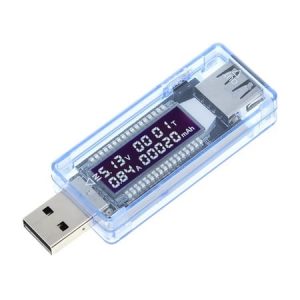 Tester digital USB Voltmetru Ampermetru 3-9V 3A - imagine 3