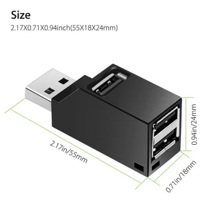 HUB USB SPLITER 3 PORTURI USB 3.0 - imagine 3