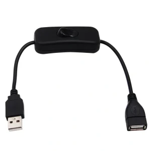 Cablu USB prelungitor cu intrerupator switch ON OFF - imagine 2