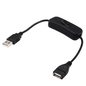 Cablu USB prelungitor cu intrerupator switch ON OFF