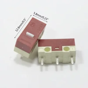 Buton/Switch mouse HUANO 5 milioane click original mouse universal 3 pini - imagine 2