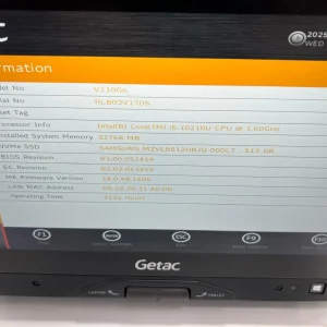 Laptop SH GETAC Fully Rugged i5-10210U SSD 512Gb NVME 32GB Ram Touchscreen convertible Tablet - imagine 3