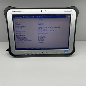 Tableta rugged Panasonic FZ-G1 i5-3437U 8GB RAM SSD 240GB TOUGHPAD - imagine 1