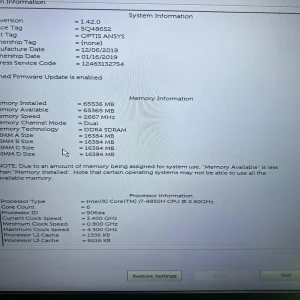 Laptop/Workstation SH Dell Precision 7730 i7-8850H 64 GB RAM QUADRO P5200 16 gb SSD 512GB - imagine 2