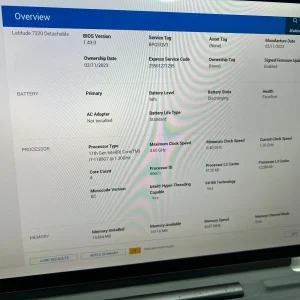 Laptop/Tableta SH Dell 7320 Detachable i7-1180G7 16GB RAM SSD 512GB - imagine 3