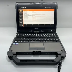 Laptop SH GETAC Fully Rugged i5-7200U NVME 512GB 24GB Ram Touchscreen convertible Tablet - imagine 3