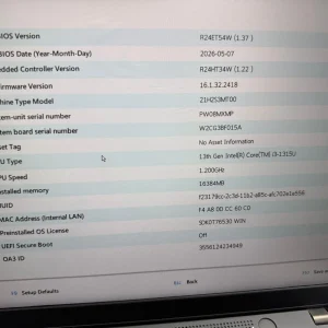 Laptop SH Lenovo L14 gen 3 i3-1315U 16gb RAM ssd NVMe 256 - imagine 3