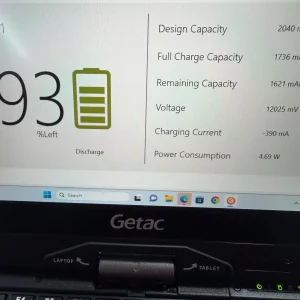 Laptop SH GETAC v110 g4 i5-7200U SSD 512Gb 24GB Ram Fully Rugged - imagine 14