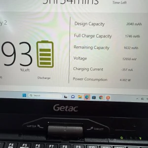 Laptop SH GETAC v110 g4 i5-7200U SSD 512Gb 24GB Ram Fully Rugged - imagine 15