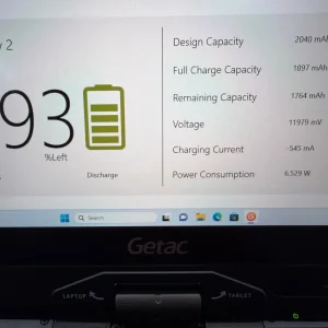 Laptop SH GETAC G4 v110 i5-7200U SSD 512Gb 24GB Ram Diagnoza Auto - imagine 13