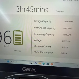 Laptop SH GETAC Fully Rugged i5-7200U SSD 512Gb 24GB Ram Diagnoza - imagine 11