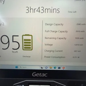 Laptop SH GETAC Fully Rugged i5-7200U SSD 512Gb 24GB Ram Diagnoza - imagine 12